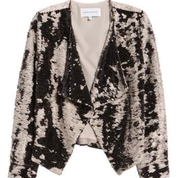 ❌SOLD ❌ Cupcakes & Cashmere sequined jacket - Picture 2 of 7